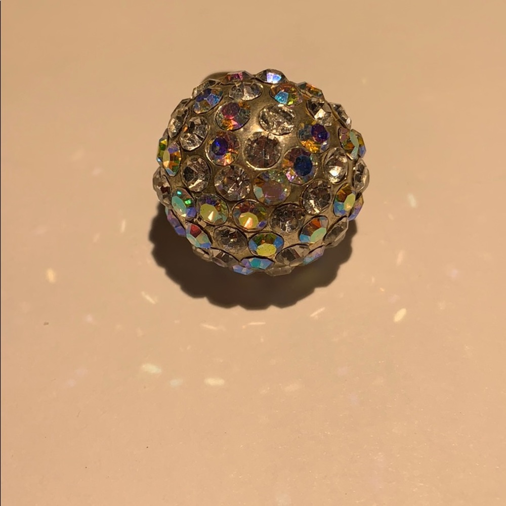 Super sparkle ball ring